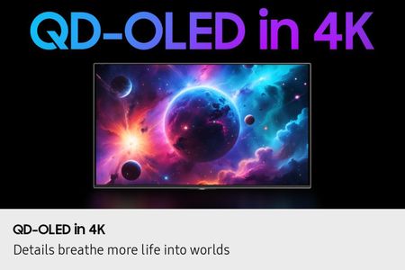 Samsung Odyssey G8 27" OLED 4K Gaming Monitor – Ultra-Fast Display