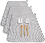 3PCS XXL Dish Drying Mat,Absorbent 