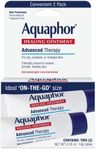 Eucerin Aquaphor Healing Ointment for Dry Cracked Chapped Skin and Lips for Unisex, 2 X 0.35 Ounce