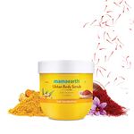 Mamaearth Ubtan Body Scrub for Men & Women 200g | With Turmeric, Saffron & Walnut Beads - Removes Sun Tan, Skin Brightening