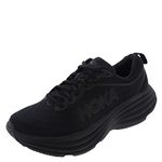 HOKA ONE ONE Women's Bondi 8 Running Shoes, Black/Black, 6 UK