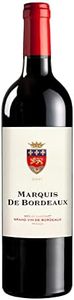 MARQUIS DE BORDEAUX - Grand Vin de Bordeaux - Vin Rouge - 2021-13,5% Alcool - Bouteille 75 cl