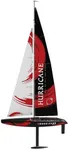 VOLANTEXRC RC Sailboat Hurricane 2.4Ghz Race Class Remote Control Sailboat with 83.9x39 Inches, Wind Powered RC Boat Ready to Run (RTR) for Beginners, Adults (791-2) - 84" Tall