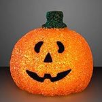 FlashingBlinkyLights Light Up Happy Jack O Lantern Pumpkin Decoration