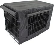 Pet Dog Crate + Waterproof Cover | 