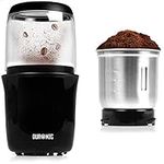 Duronic Coffee Grinder Electric Blade CG250 | Grinding Mill | Nuts Spice Herb Seed Bean Cappuccino | 75g Capacity | Stainless-Steel | 250W Motor