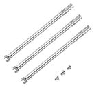 YOUFIRE Grill Burner Tube 19.5 Inch Replacement for Weber Genesis 300 Series, Genesis E310 E320 E330 S310 S320 S330 Gas Grills, 62752 LP 3 Burners Tube Set Fits Up Front Control