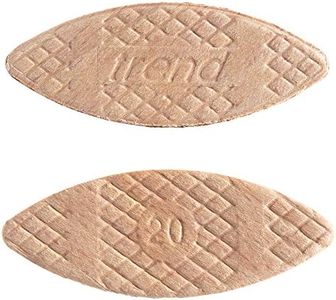 Trend 1000pcs Certified Beechwood No. 20 Joining Biscuits for Woodworking, Joinery, Furniture Framing, BSC/20/1000