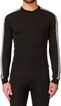 Helly Hansen 48800 Men's Hh LIFA Stripe Crew, Black, L