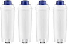 OH DLSC002 Replacement Water Filter Compatible with DeLonghi Automatic Espresso Coffeemaker Bean to Cup 4-Pack Filtre à eau