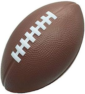 LMC Products Foam Football - 7" Easy Grip Small Football for Kids - Kids Football Youth Size - Quality Soft Foam Toddler Footballs (Brown)