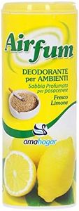 Amahogar 122080 Arena Perfumada para Cenicero, Essenza Limone Intenso, Talla única