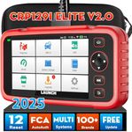 LAUNCH CRP129I V2.0 OBD2 Scanner, 2025 FCA AutoAuth, Next-Gen,12 Resets Oil/EPB/SAS/TPMS/BMS/Throttle/DPF Reset/Injector Coding, ABS SRS Transmission Engine Code Reader, Lifetime Free Update