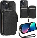 ZVE for iPhone 13 Wallet Case with 