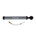 Mitre High Speed Inflator Pump | Flexible Adaptor | Must-Have Equipment | Versatile Design, Grey, One Size