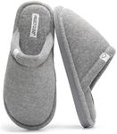 Project Cloud Slippers for Women - Memory Foam Womens Slippers - Non Slip Indoor Outdoor Slippers Women Footwear, Fuzzy Slippers for Women - Gifts for Women's Slippers (Essential, Grey, 10)