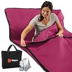 Lifepro RejuvaWrap Infrared Sauna Blanket –Heated Blanket for Relaxation, Portable Sauna Suit Wrap – Spa-Like Experience at Home with 9 heat levels (95°F to 176°F) Thermal Detox Wraps & Hand Towel