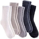 LANLEO 5/6 Pairs Womens Super Soft 