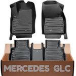 Mat Up! for Mercedes GLC 2023-25 Custom Fit Floor mats, All Weather, Full Coverage 1st & 2nd Row