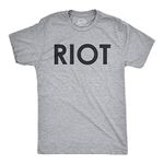 Riot T-Shirt Funny Vintage Style T Shirt Classic Comedy TV Tee