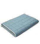 Mysa Weighted Blanket, Oeko-Tex Certified Bamboo Rayon material with Premium glass beads (Aqua 55" x 80" 12 LB)