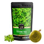 TEACURRY Himalayan Thyme Green Tea-100 Gram / 50 Cups|Helps With Blood Pressure, Reducing Coughing|Thyme Tea Leaves|100% Natural