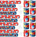 24 Pieces Bowling Slap Bracelets Colorful Bowling Party Favors PVC Bowling Carnival Prizes Slap Bracelets for Kids Snap Bracelet Slap Wristband for Teens Birthday Party Class Prize Themed Party