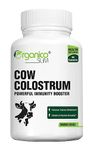 Organicoslim Cow Colostrum -60 Capsules, Ultimate Health Supplements For Immunity System Support(Pack of 1)