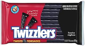 Black Licorice Candy, 375 Gram (Pack of 3) by Twizzlers