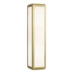 Astro Bathroom Wall Light, Metal, 40 W, Matt Gold