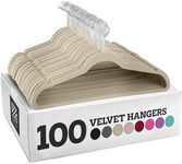 ZOBER Clothes Hangers 100 Pack, Vel