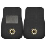 Fanmats Floor Mats NHL Boston Bruins Embroidered 17088 Black