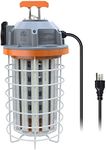LED Temporary Work Light 150W Daylight White 5000k 22250 Lumens Led High Bay Construction Lights with Hook, Portable Link-able Durable LED Job Site Lighting for Indoor and Outdoor Area Lighting
