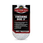 Meguiar's Microfibre Finishing Disc, White, 3" Finishing