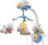 VTech Baby Sheep Mobile - Colourful Mobile with Plush Sheep Music, Light Projector, Timer and Remote Control - For 0-24 Months