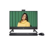 Dell Inspiron 5415 All In One Desktop - 23.8-inch FHD (1920x1080) Touchscreen Display, AMD Ryzen 5-7530U Processor, 16GB DDR4 RAM, 1TB SSD, AMD Radeon Graphics, Windows 11 Home, Onsite Service - Black