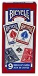 Bicycle Playing Card Decks,Standard Face - 9 Packs