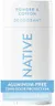 Native Deodorant Contains Naturally Derived Ingredients, 72 Hour Odor Control, Deodorant for Women and Men, Aluminum Free, Powder & Cotton 2.65oz