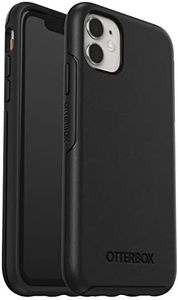 Otterbox Funda para iPhone 11 Symmetry, Resistente a Golpes y caídas,Funda Protectora Fina, Testada 3X con los estándares Militares anticaídas, Negro