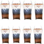 Hanging Fly Trap Bags, 8 Pack Fly Traps Catcher Killer with Fly Bait For Pest Control, Fly Catcher Trap Kills Up to 20,000 Flies for Outdoor Garden, Farm, Horse Barn