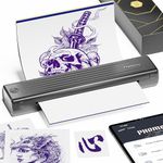 Phomemo TP86 Tattoo Stencil Printer, Ultra Portable Tattoo Printer with 10pcs Tattoo Transfer Paper, Tattoo Printer Machine, Tattoo Kit for Tattoo Artist & Begginners,Wireless for Phone,Tablet&PC