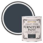 Rust-Oleum Black Upcycled Furniture Paint in Chalky Finish - Black Sand 750ml