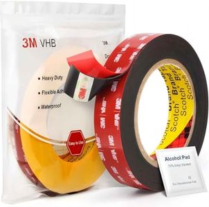 Double Sided 3M Tape, 10Feet x 0.8inch Heavy Duty Mounting Tape, VHB Two Sided Tape