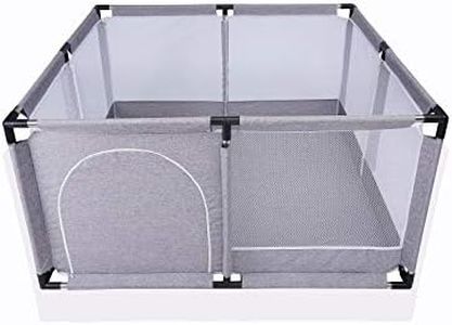Star Ibaby Oxford XL Parc pour bébé ultraléger Couleur gris doux