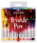 Royal Talens Ecoline Brush Pen Set of 20 Markers