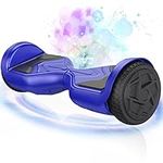 SISIGAD 6.5" Hoverboard, A18 Model, Self Balancing Electric Scooter, Bluetooth Hoverboard for Kids and Adults