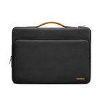 Tomtoc 360 Protective Laptop Sleeve Case for 13 '' New MacBook Pro Retina 2017 & 2016 | Microsoft New Surface Pro 2017 | Surface Pro 4/3/ 2/1 | Chromebook | Tablet, CornerArmor Equipped