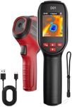 HIKMICRO D01 Thermal Camera, 240x240 Super Resolution, SuperScene Smart Scene Recognition, 96x96 IR Resolution Therma Imaging Camera, 3350mAh for 11hrs Battery Life, Photo and Video Recording, 50° FOV