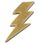 Lightning Bolt Pin - Set of 10 (Gold)