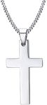 VNOX Cross Necklace Stainless Steel